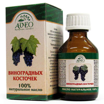 Grape hair oil (application)